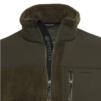 Beretta Halifax Sherpa Fleece Jacket Green Moss - The Sporting Lodge