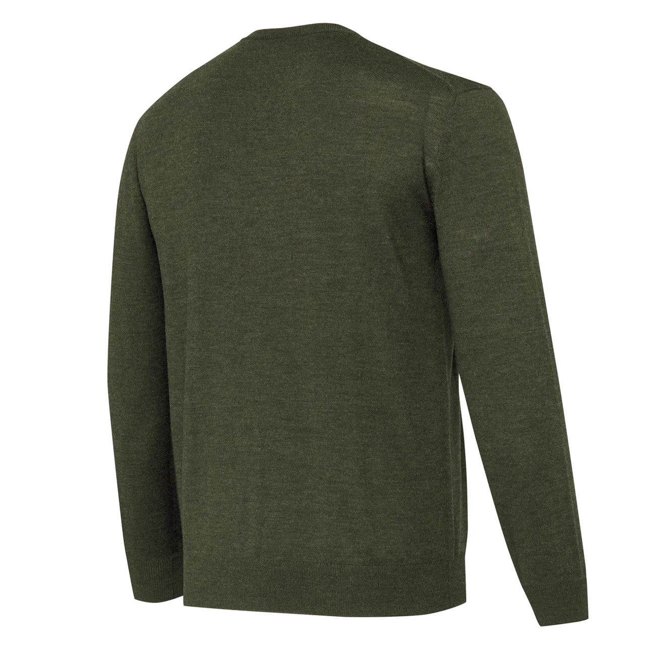 Beretta Merino V-Neck Sweater Green Moss - The Sporting Lodge