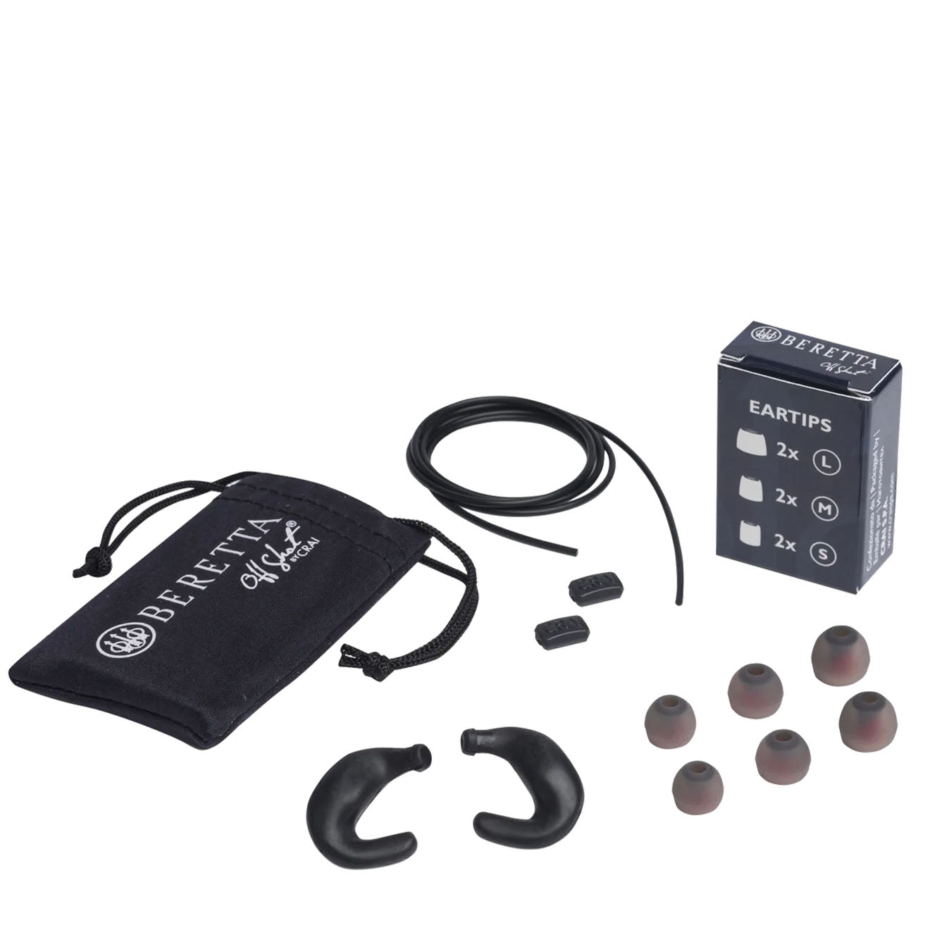Beretta Mini Headset E2 Black - The Sporting Lodge