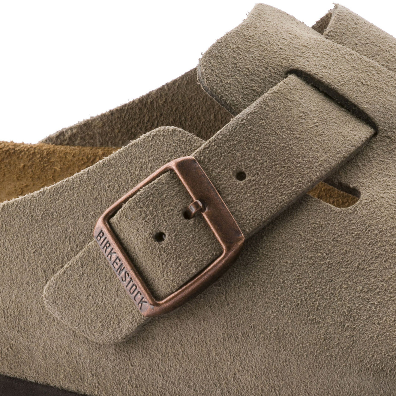 Birkenstock Boston SFB Reg Fit Taupe - The Sporting Lodge