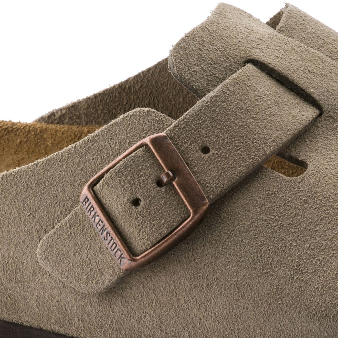 Birkenstock Boston SFB Reg Fit Taupe - The Sporting Lodge
