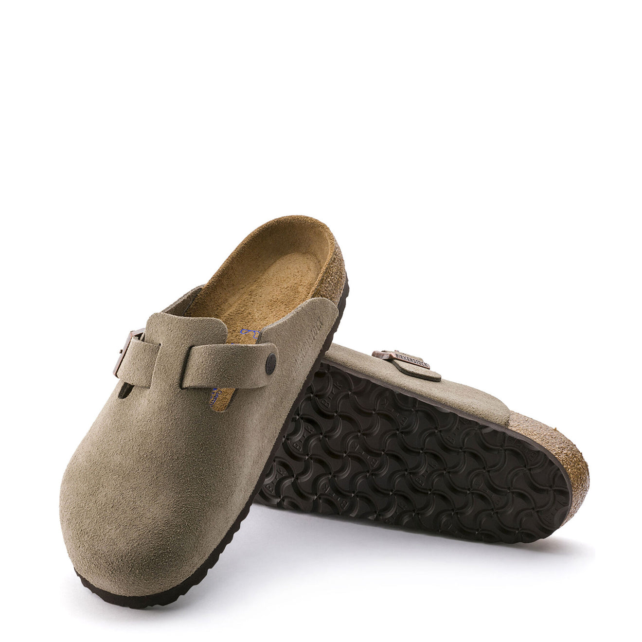 Birkenstock Boston SFB Reg Fit Taupe - The Sporting Lodge