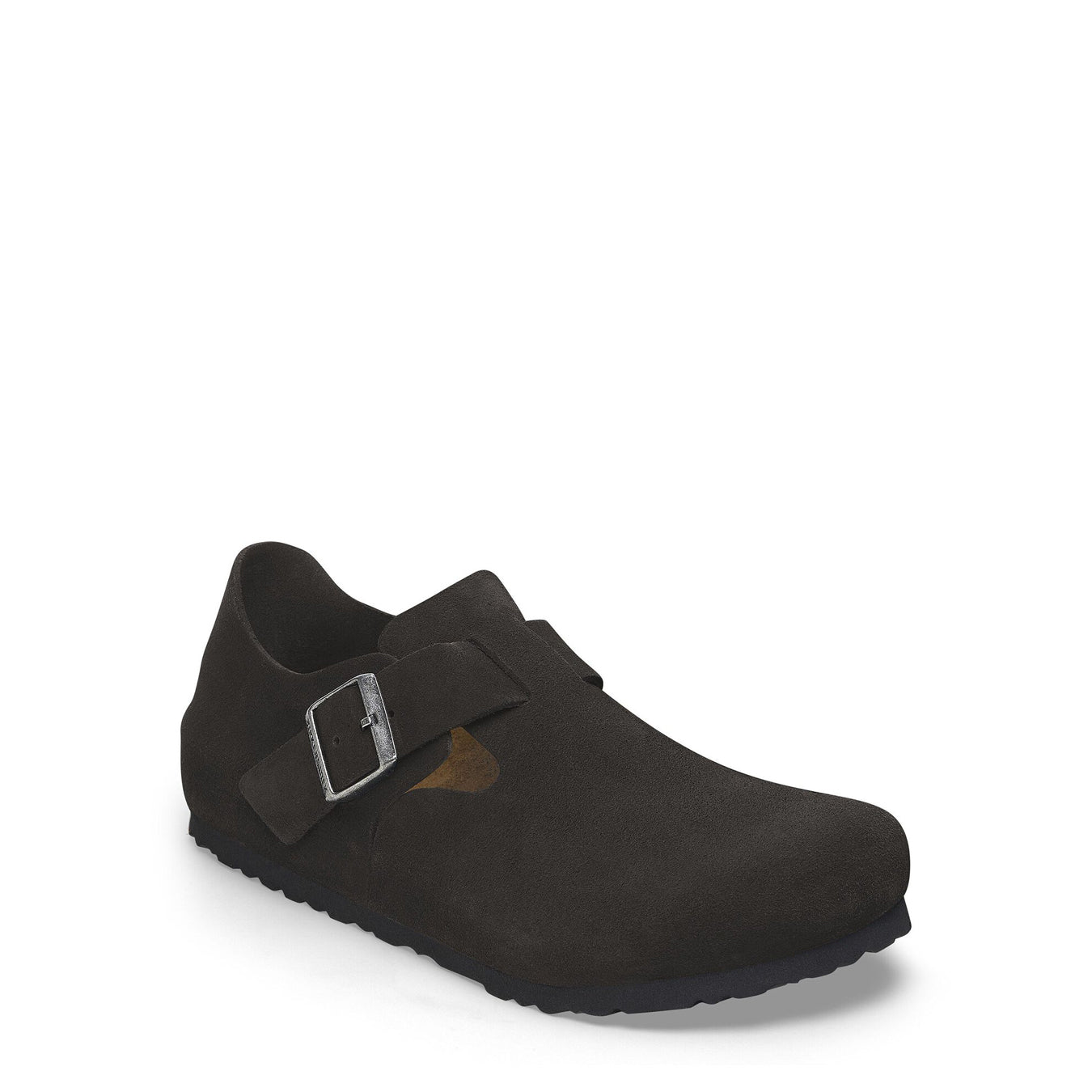 Birkenstock Womens Narrow London Suede Black - The Sporting Lodge