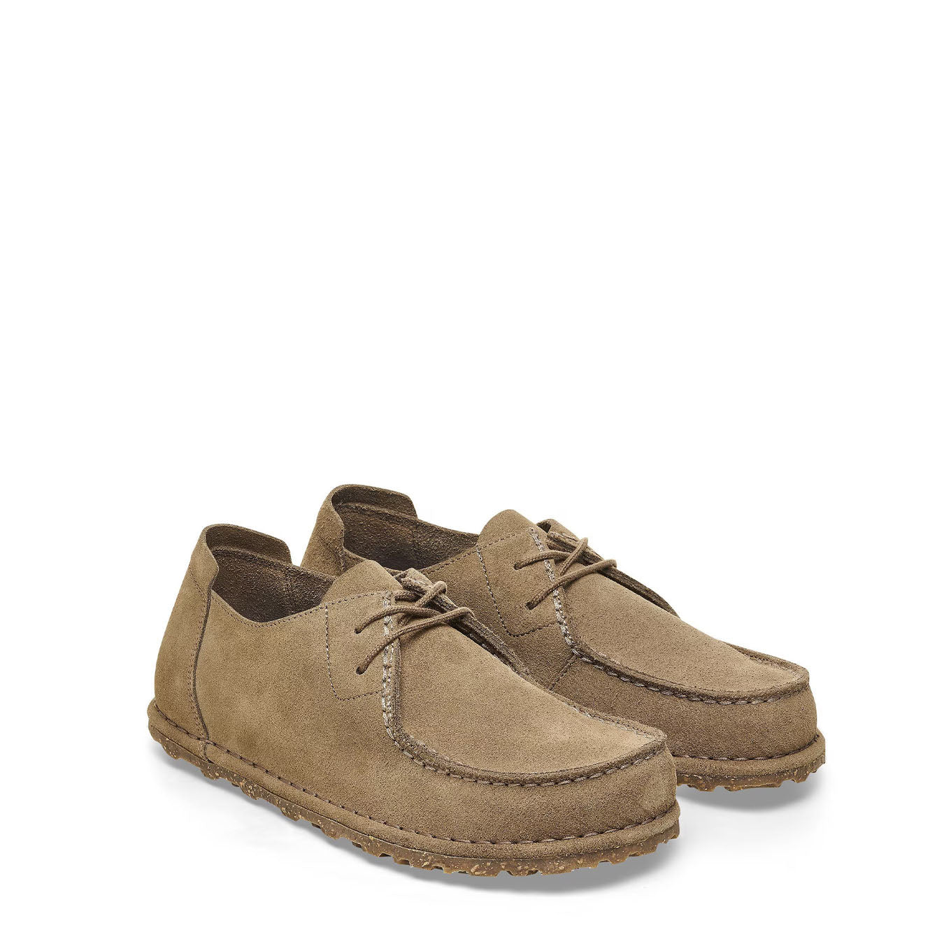 Birkenstock Womens Utti Lace Shoe Gray Taupe - The Sporting Lodge