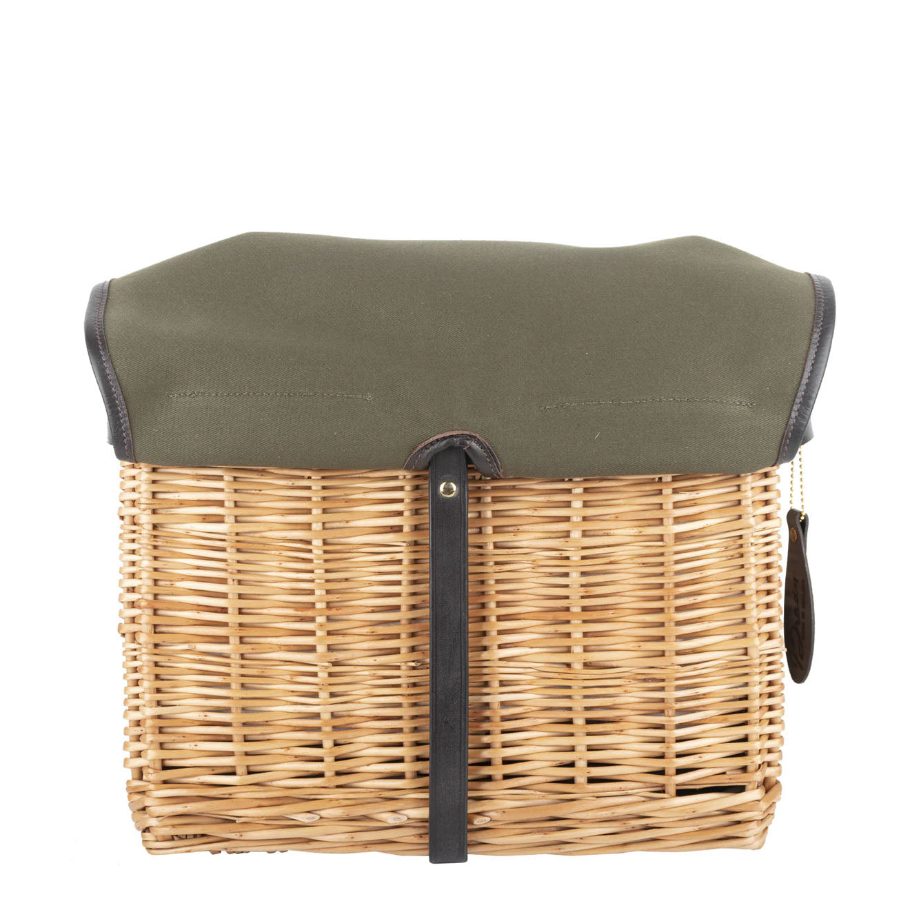 Brady Conway Creel Fishing Bag Olive / Brown - The Sporting Lodge