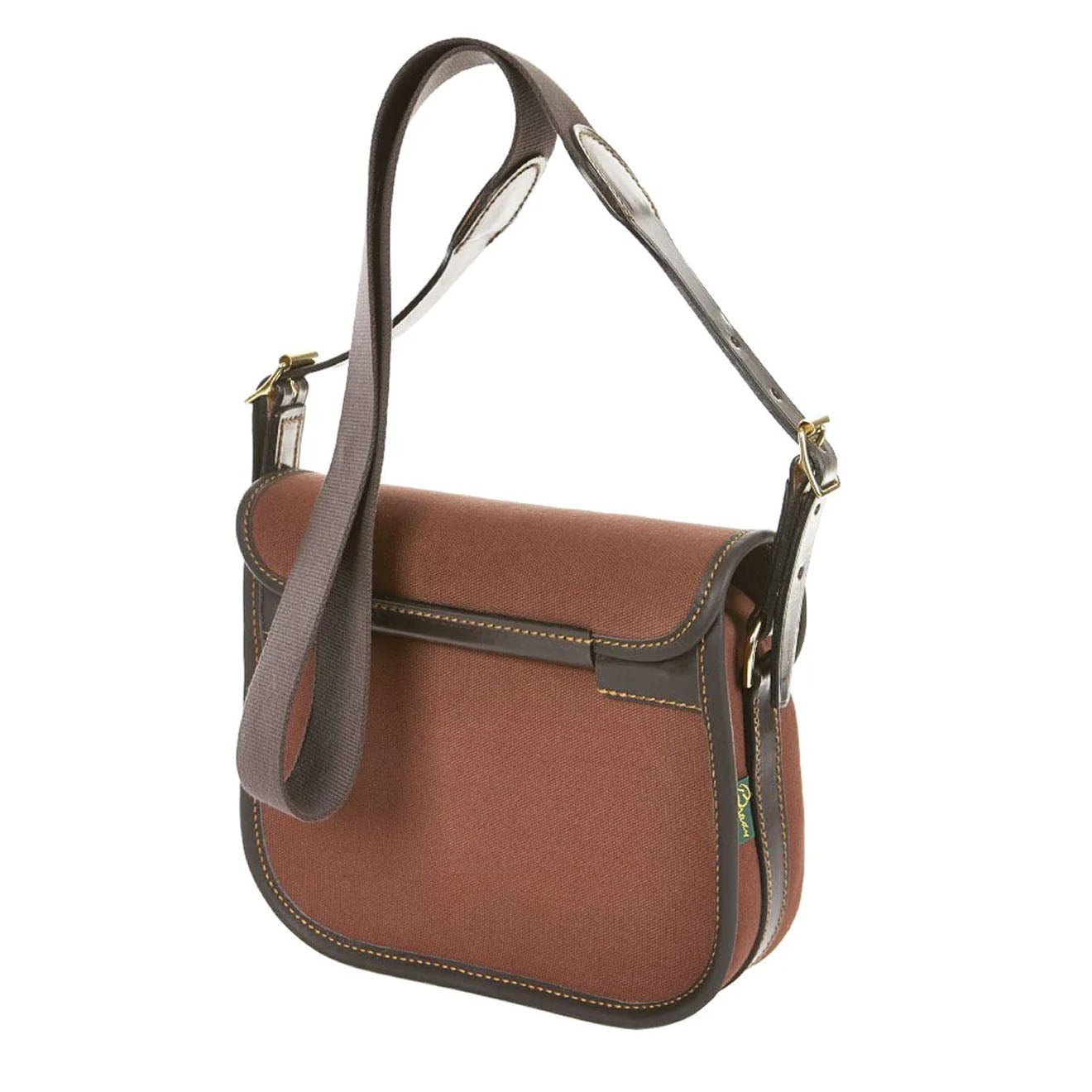 Brady Moorland Canvas Cartridge Bag 100 Rust Brown - The Sporting Lodge