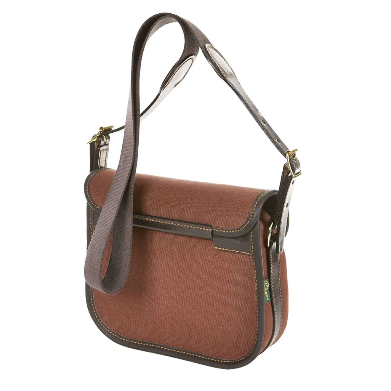 Brady Moorland Canvas Cartridge Bag 75 Rust Brown - The Sporting Lodge
