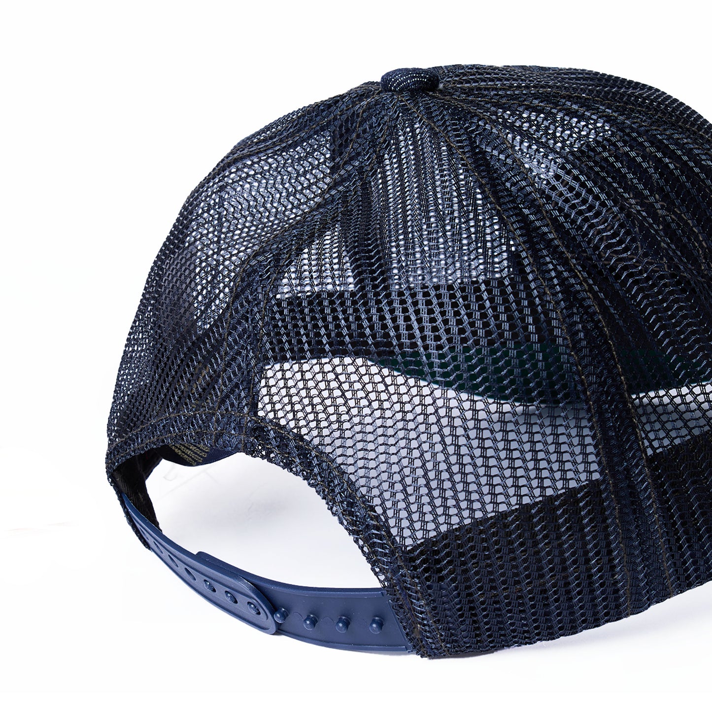 RRL By Ralph Lauren Denim-Bill Mesh Trucker Cap Navy