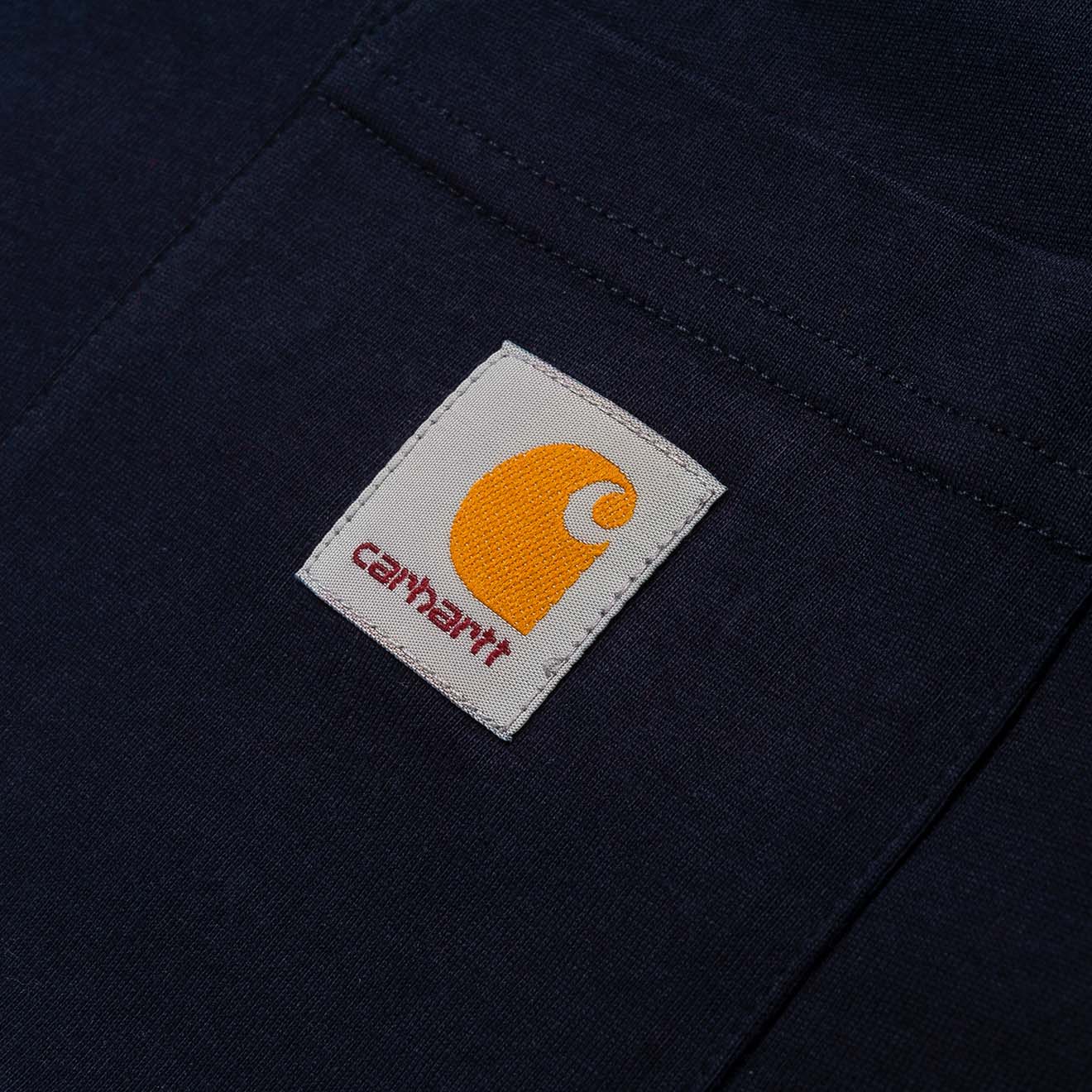 Carhartt WIP Pocket T-Shirt Dark Navy-3