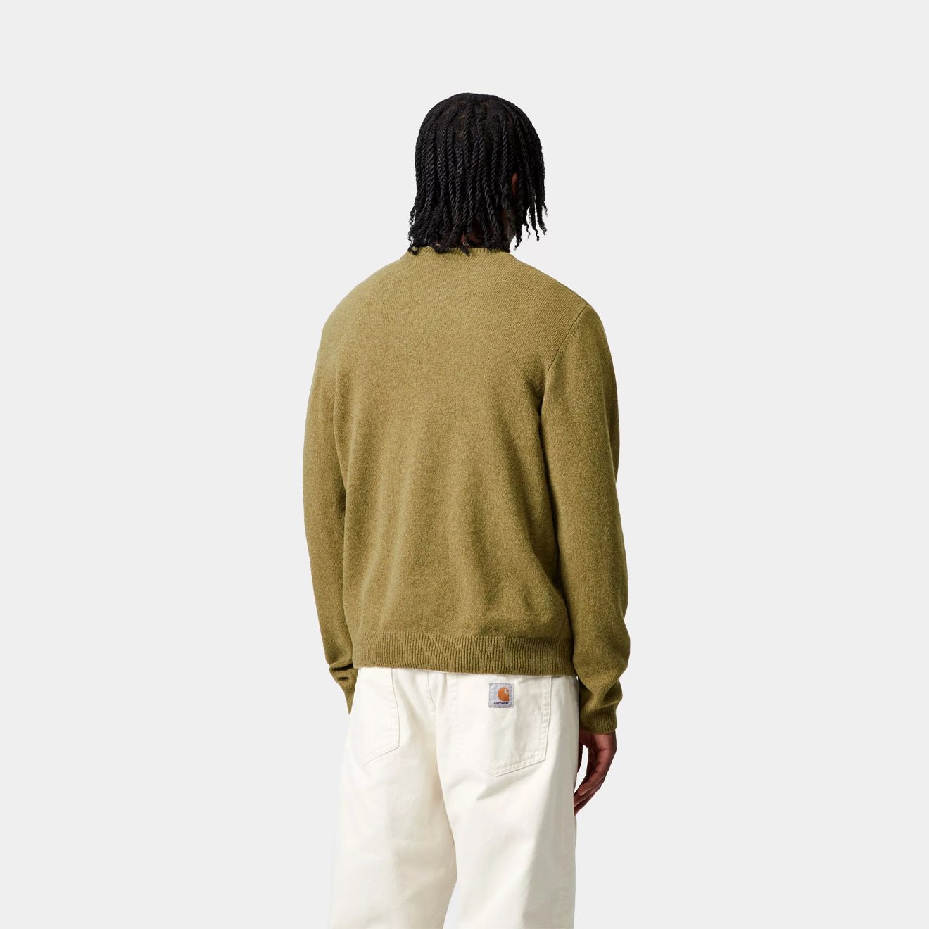 Carhartt WIP Alten Sweater Brass - The Sporting Lodge