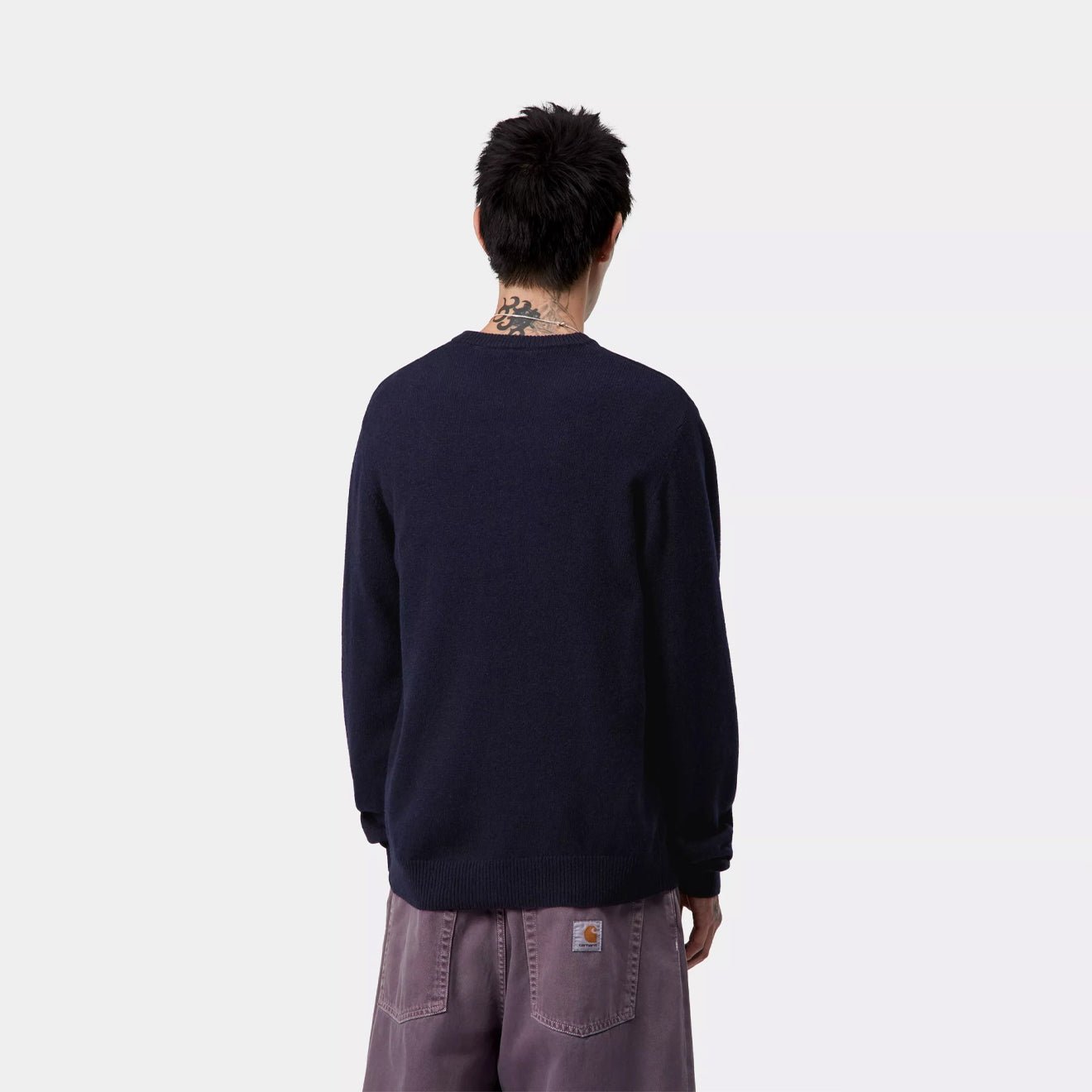 Carhartt WIP Alten Sweater Deep Night - The Sporting Lodge