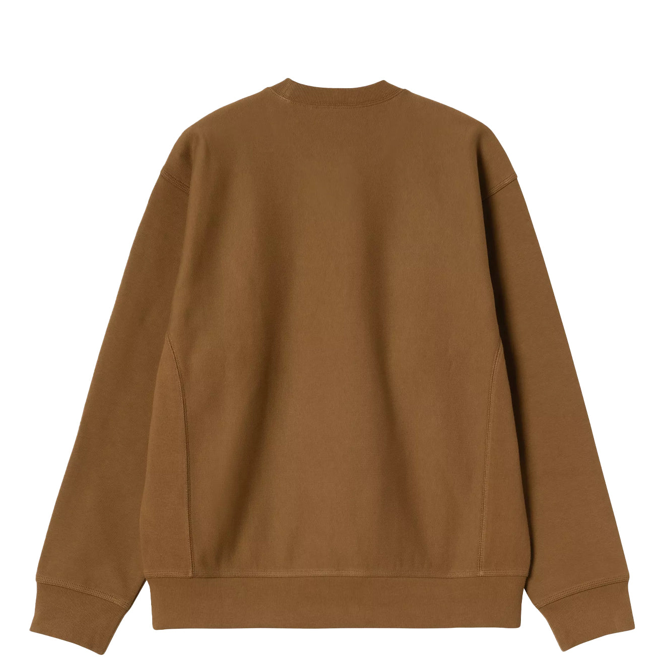 Carhartt WIP American Script Sweat Hamilton Brown - The Sporting Lodge