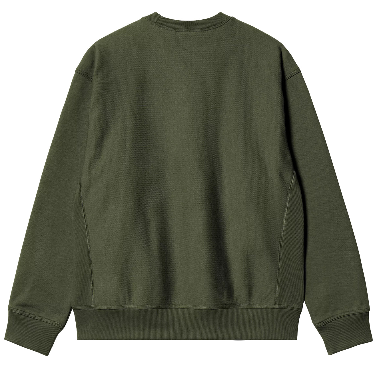 Carhartt WIP American Script Sweat Tarragon - The Sporting Lodge