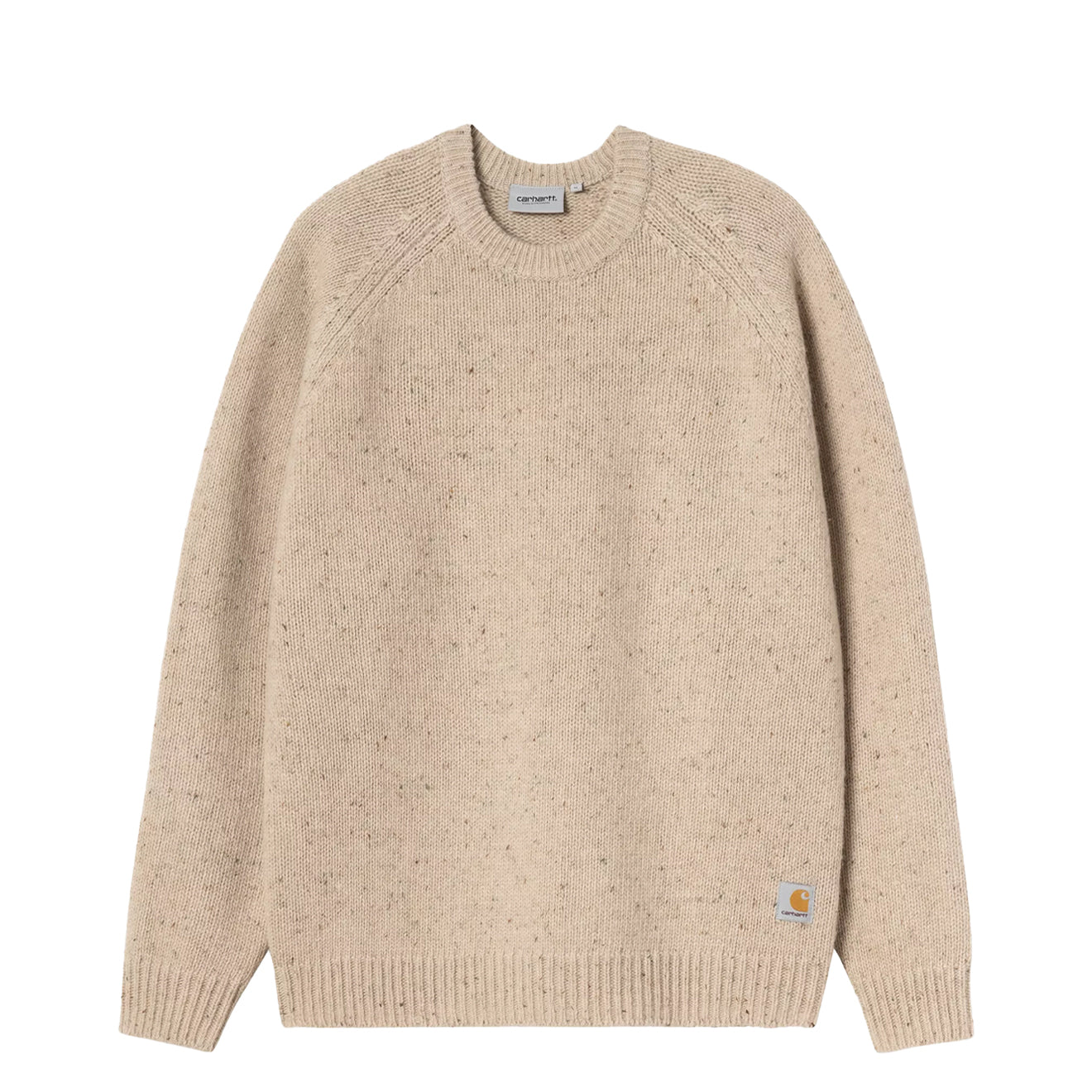 Carhartt WIP Anglistic Sweater Speckled Fleur de Sel