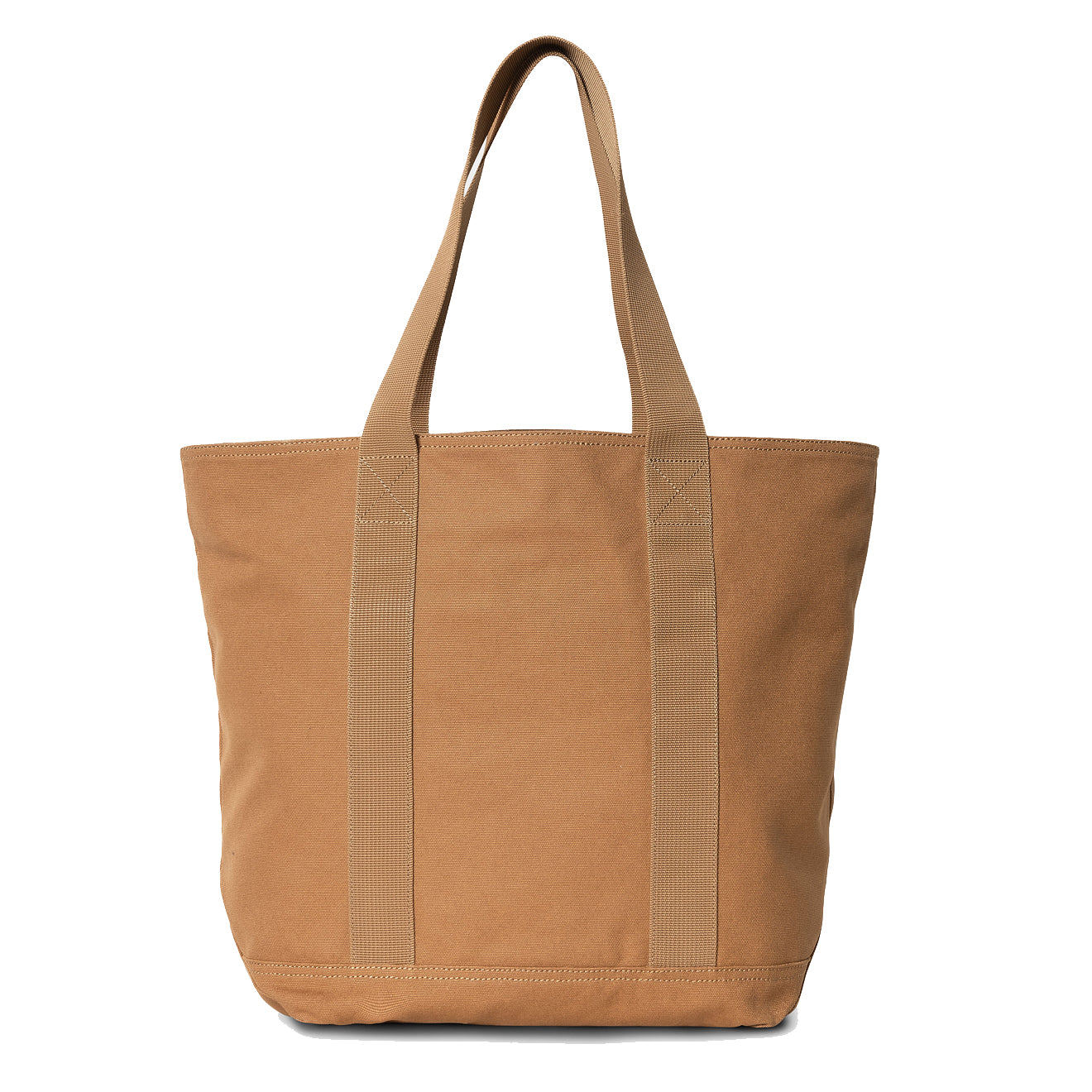 Carhartt WIP Canvas Tote Hamilton Brown Rinsed - The Sporting Lodge