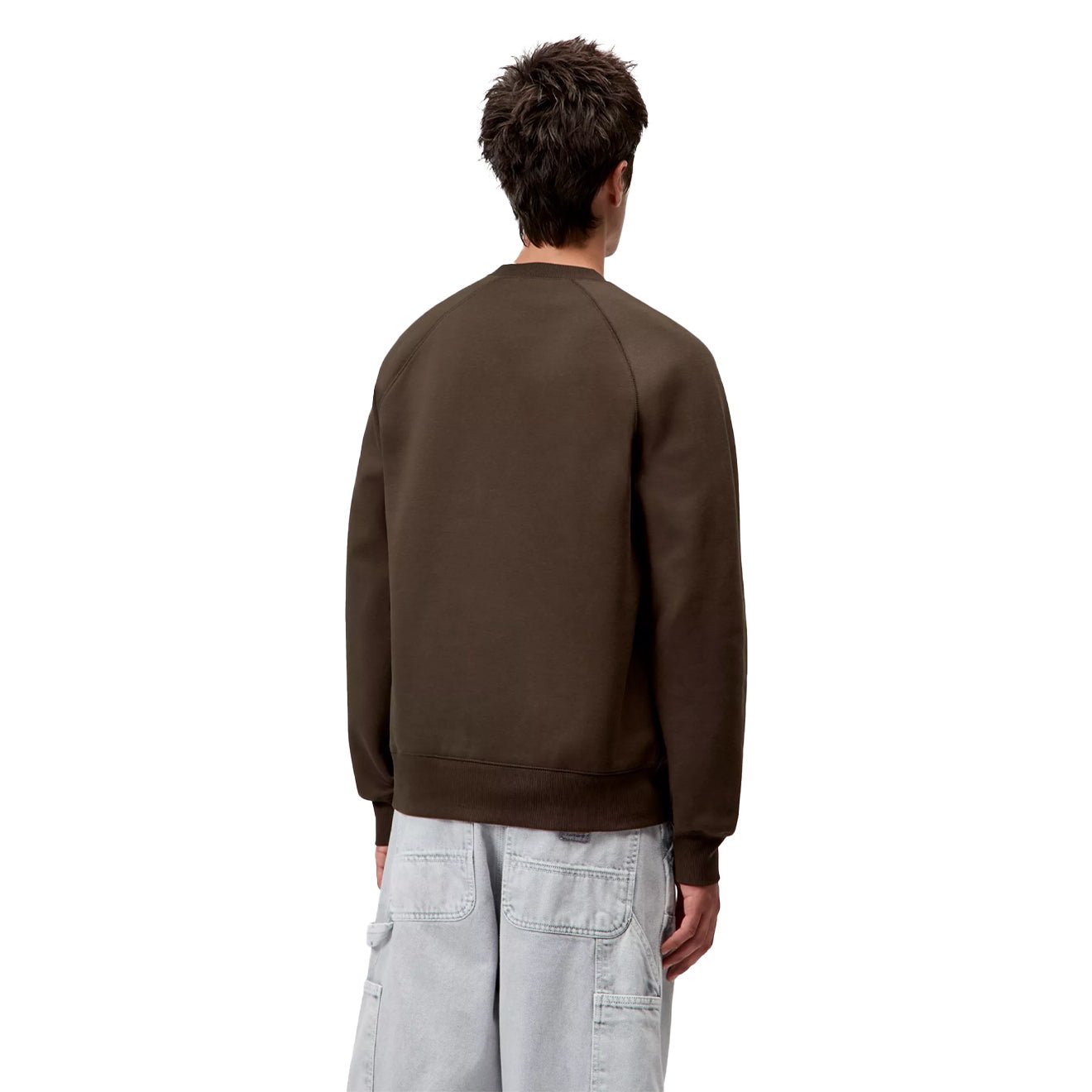 Carhartt WIP Chase Sweat Tobacco / Gold - The Sporting Lodge