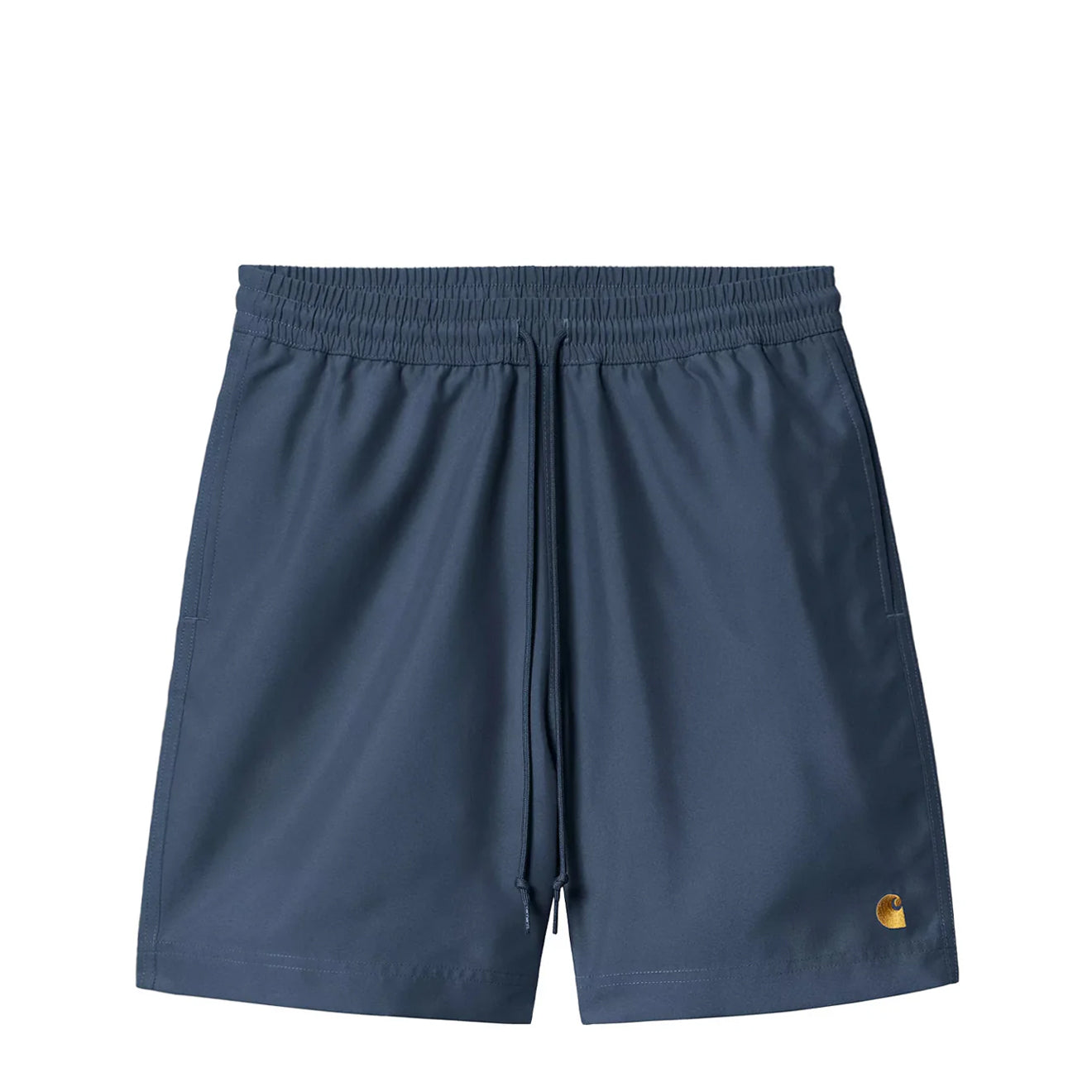 Carhartt WIP Chase Swim Trunks Dusky Blue / Gold