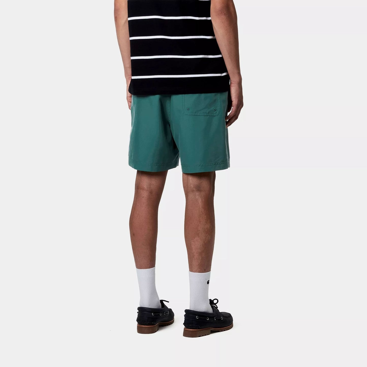 Carhartt WIP Chase Swim Trunks Rainforest / Gold - The Sporting Lodge