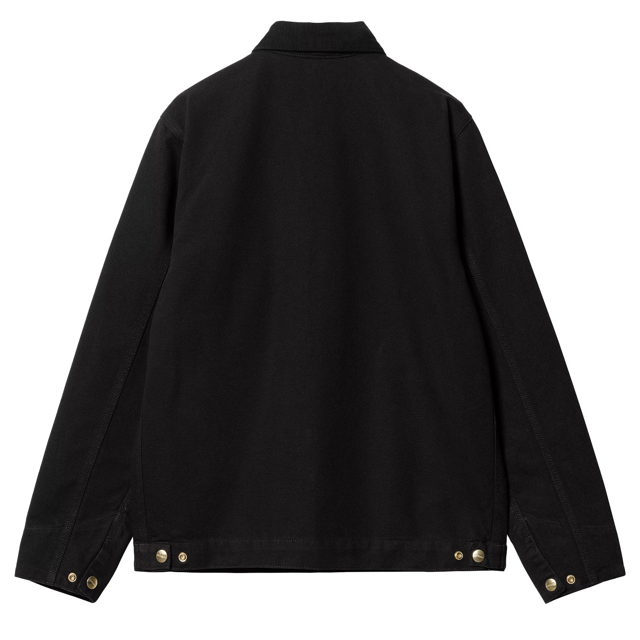 Carhartt WIP Detroit Jacket Black / Black Rinsed - The Sporting Lodge