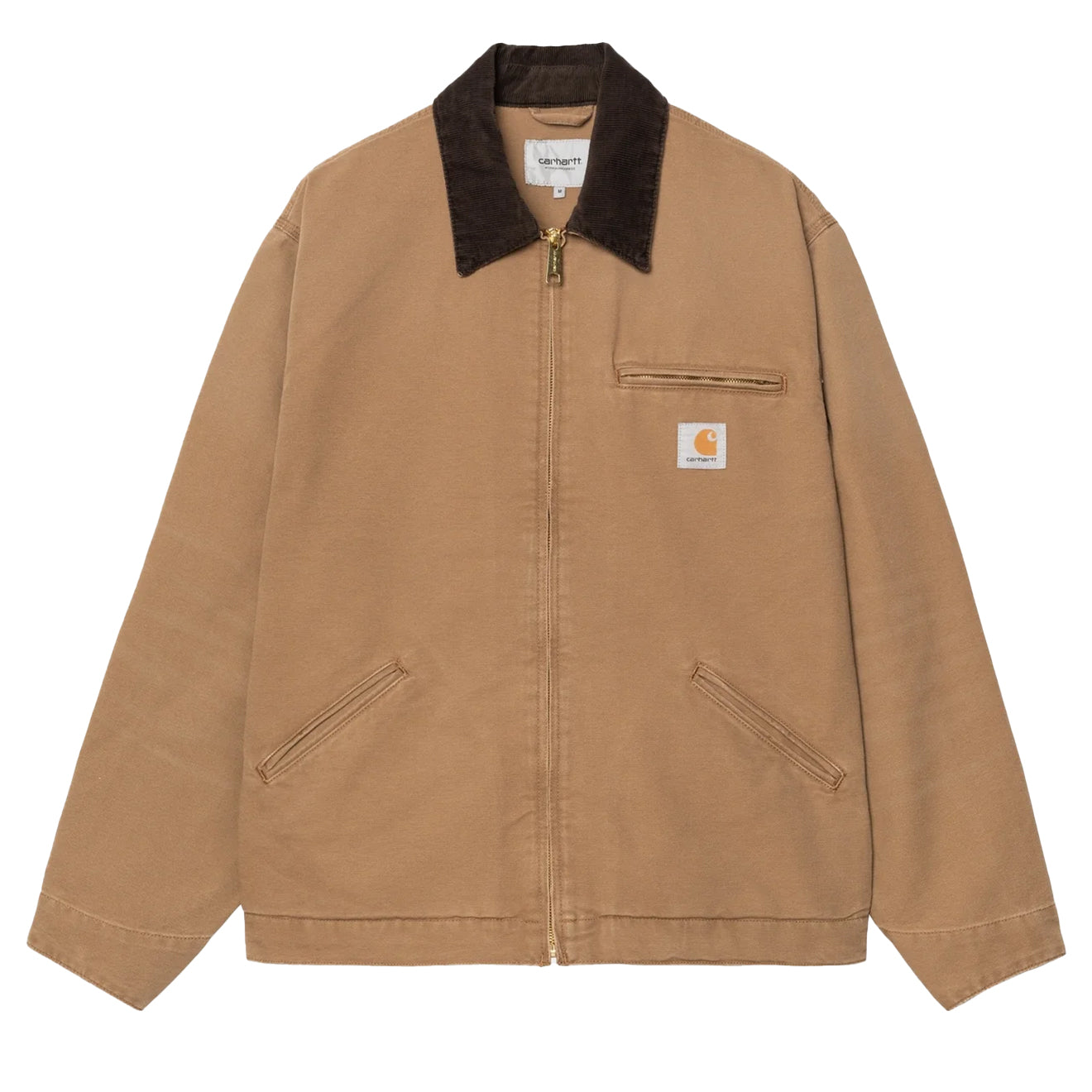 Carhartt WIP Detroit Jacket Hamilton Brown / Tobacco Rinsed - The Sporting Lodge