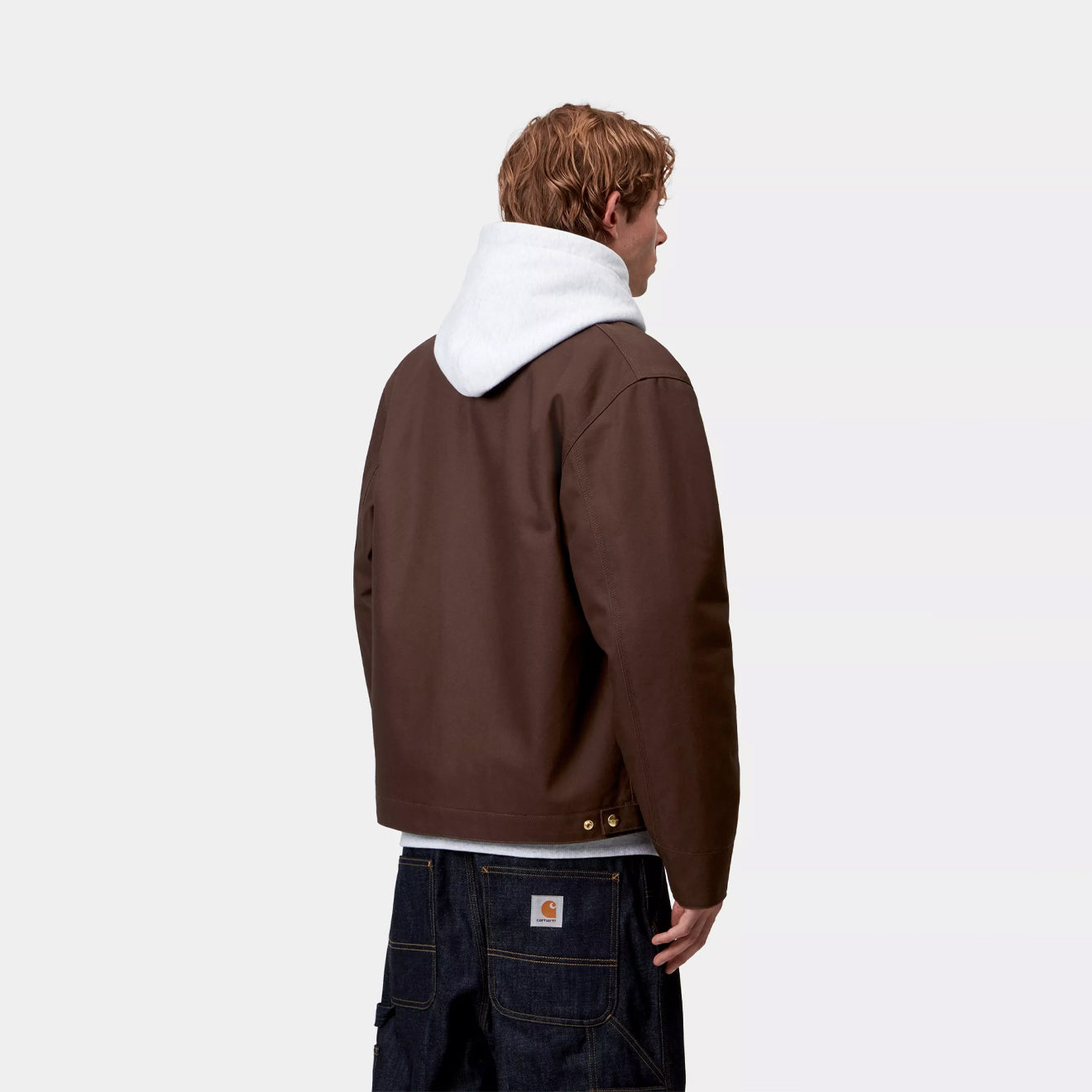 Carhartt WIP Detroit Jacket Tobacco / Black Rigid - The Sporting Lodge