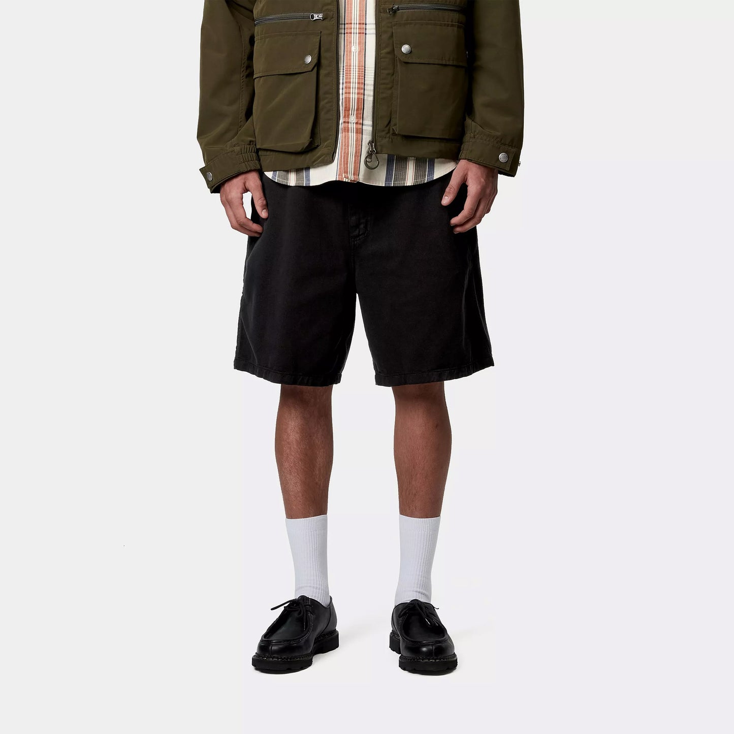 Carhartt WIP Drewe Short Black Rinsed