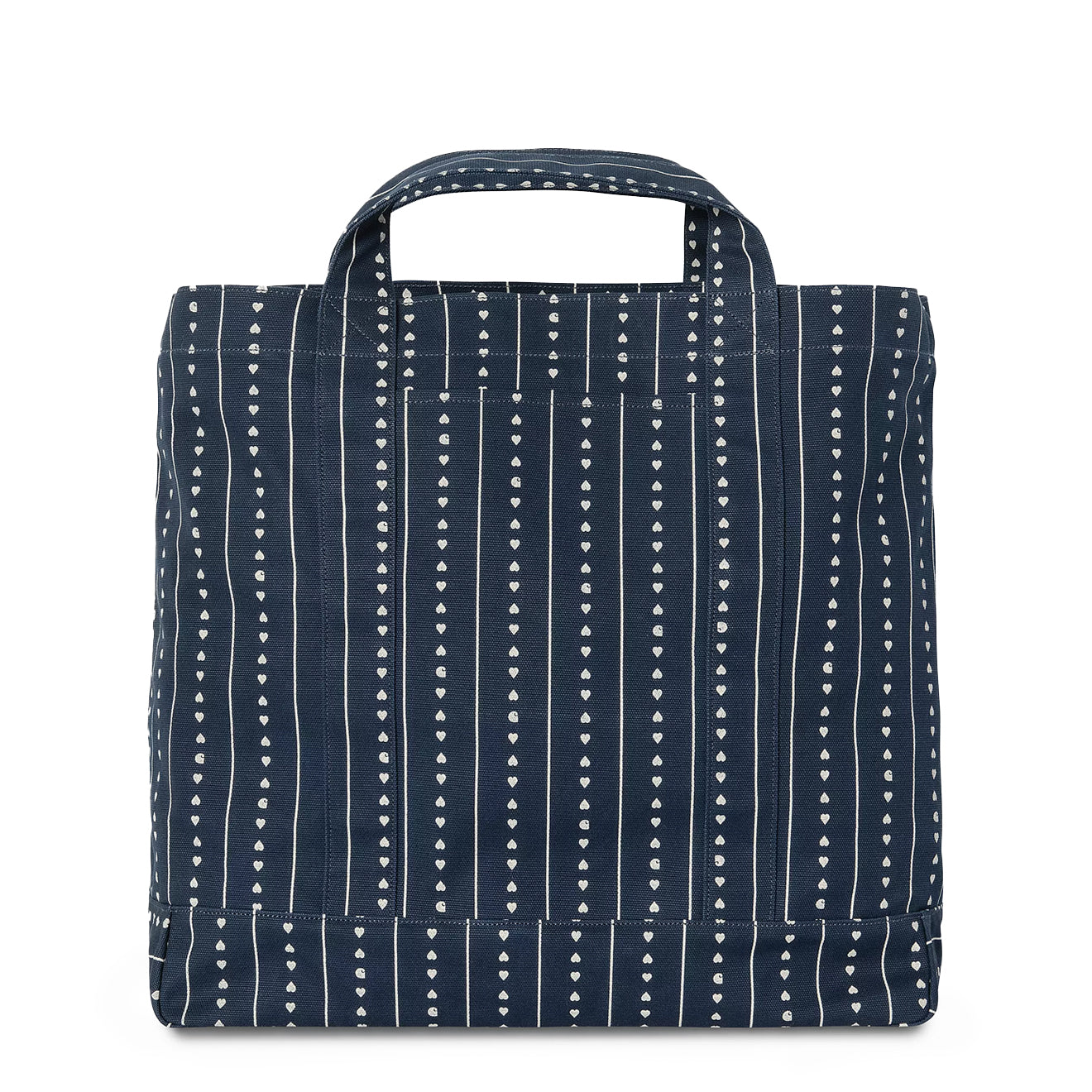 Carhartt WIP Drewe Tote Big Heart C Pinstripe / Ink / Natural - The Sporting Lodge