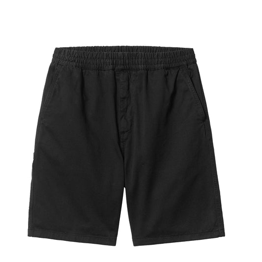 Carhartt WIP Flint Short Black - The Sporting Lodge