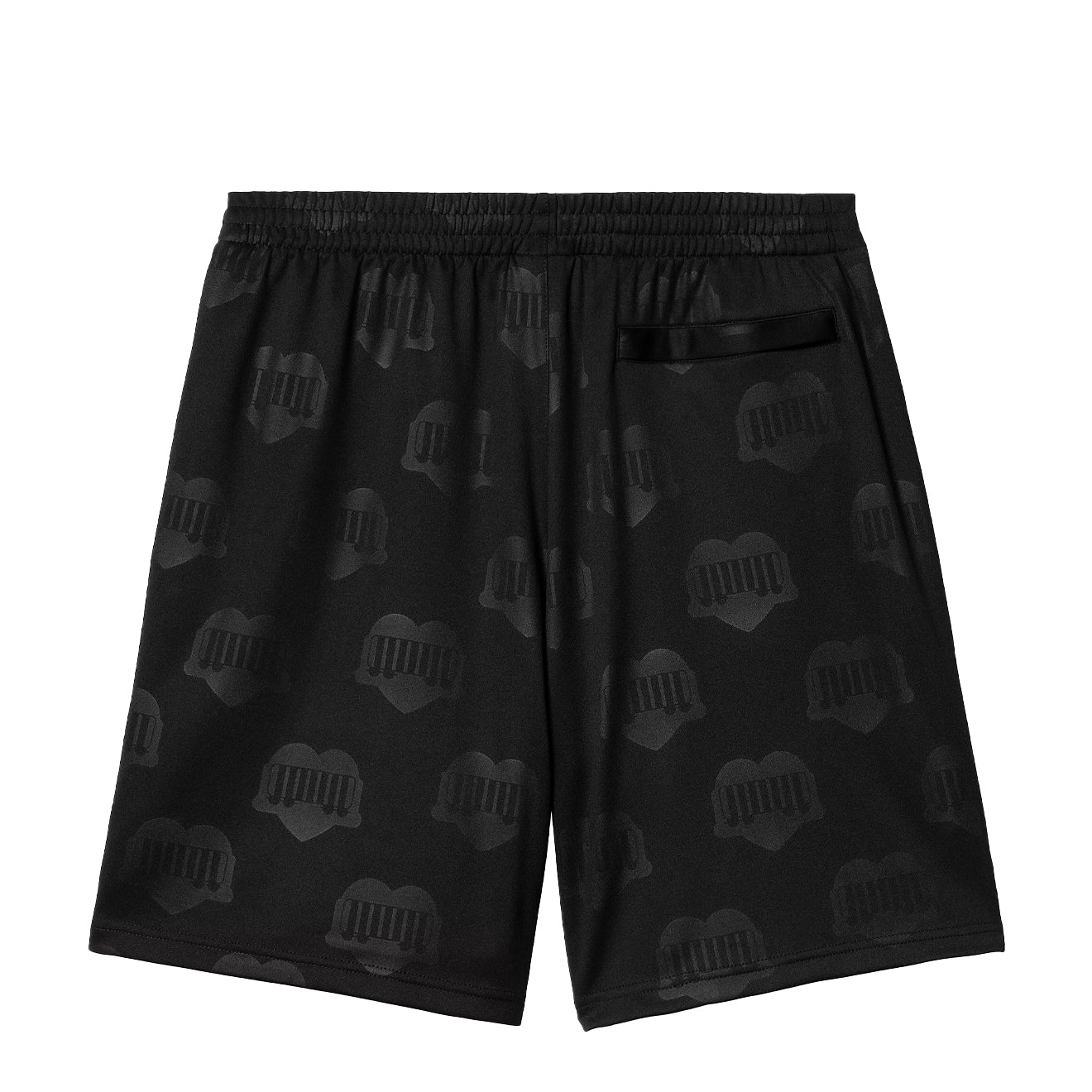 Carhartt WIP Harttes Football Short Heart Train Jacquard / Black - The Sporting Lodge
