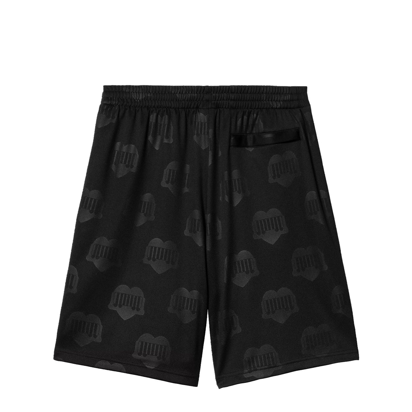 Carhartt WIP Harttes Football Short Heart Train Jacquard / Black - The Sporting Lodge