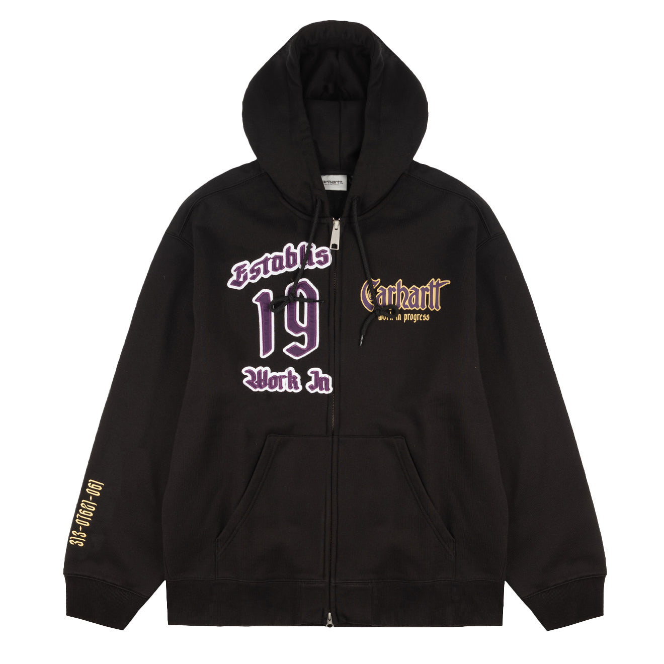 Carhartt WIP Hooded Dual Sweat Jacket Black