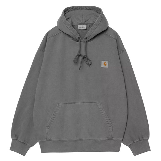 Carhartt WIP Hooded Vista Sweat Black Garment Dyed