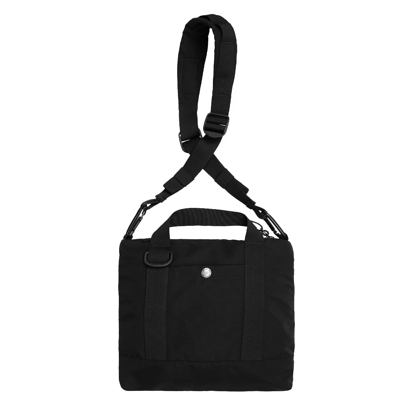 Carhartt WIP Irwin Shoulder Bag Black / Black / White - The Sporting Lodge