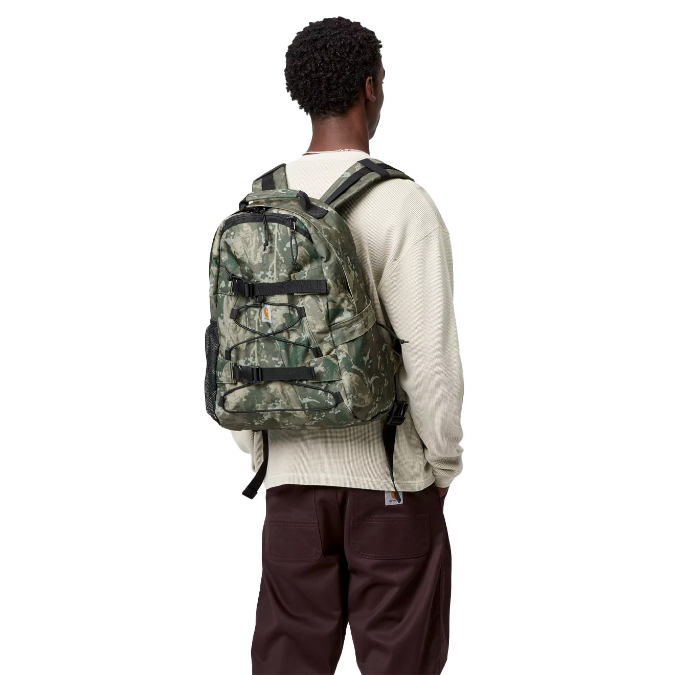 Carhartt WIP Kickflip Backpack Camo Combi Green - The Sporting Lodge