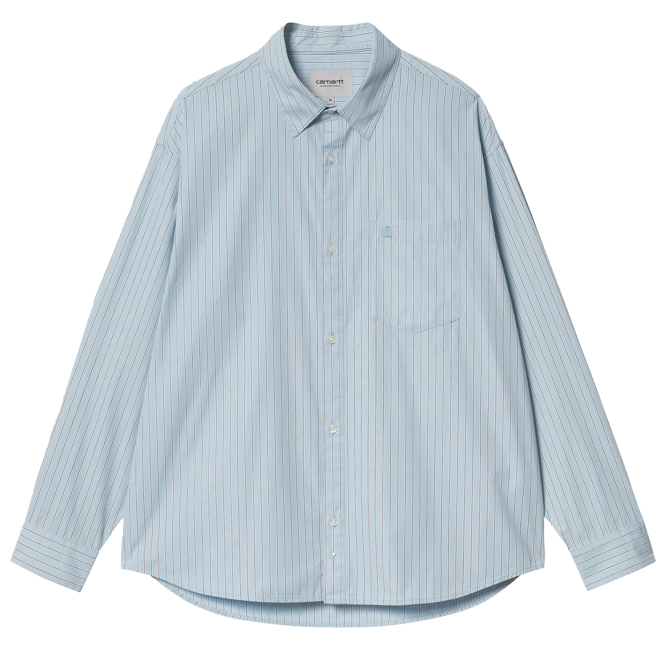 Carhartt WIP L/S Notus Shirt Bova Stripe / Bluebird - The Sporting Lodge
