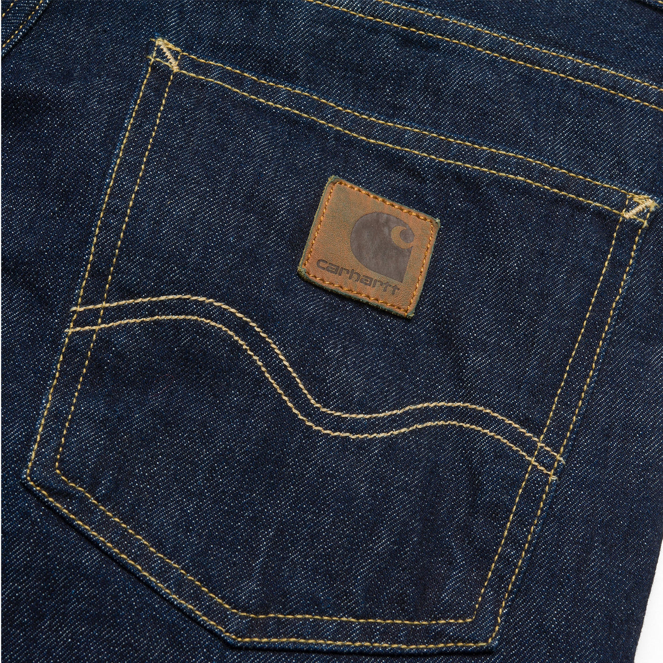 Carhartt WIP Marlow Pant Blue Rinsed - The Sporting Lodge