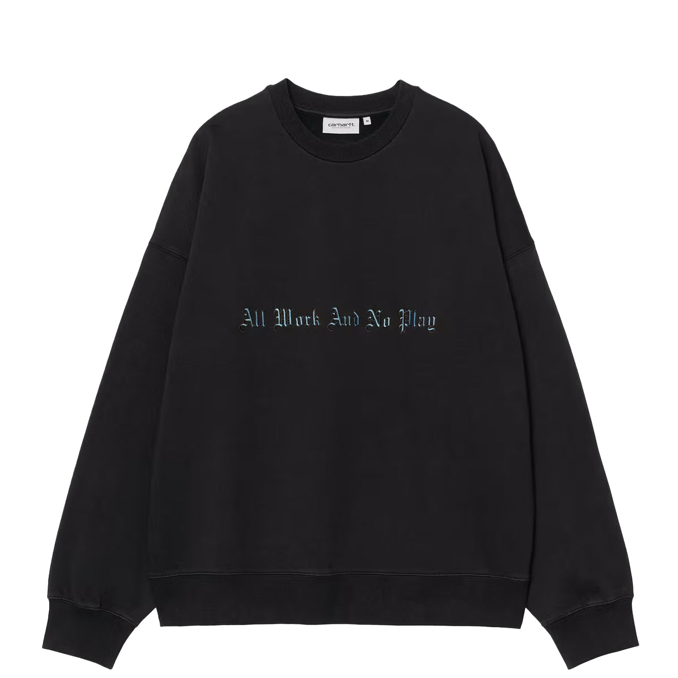 Carhartt WIP No Play Sweat Black - The Sporting Lodge