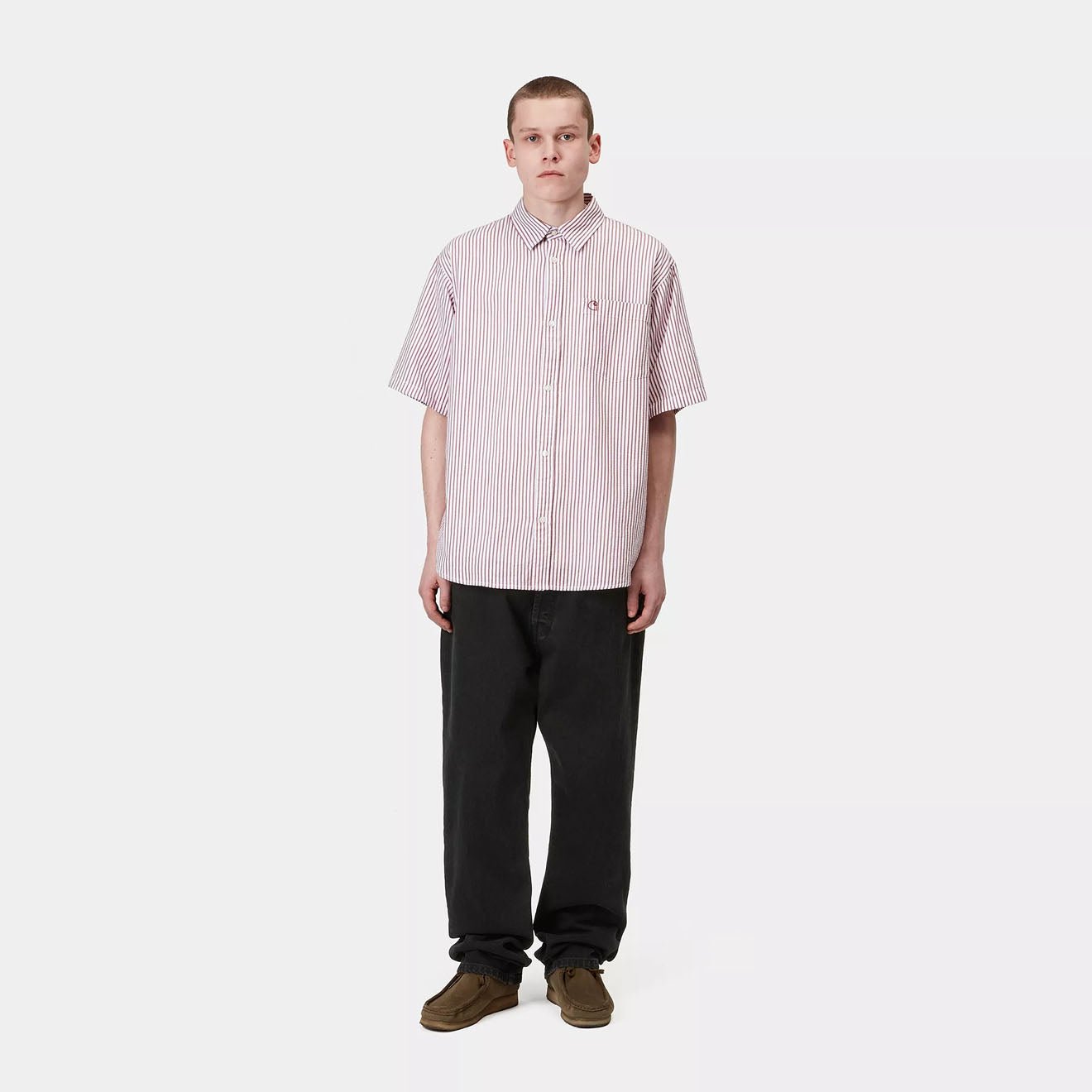 Carhartt WIP Nolan Pant Black Stone Washed - The Sporting Lodge