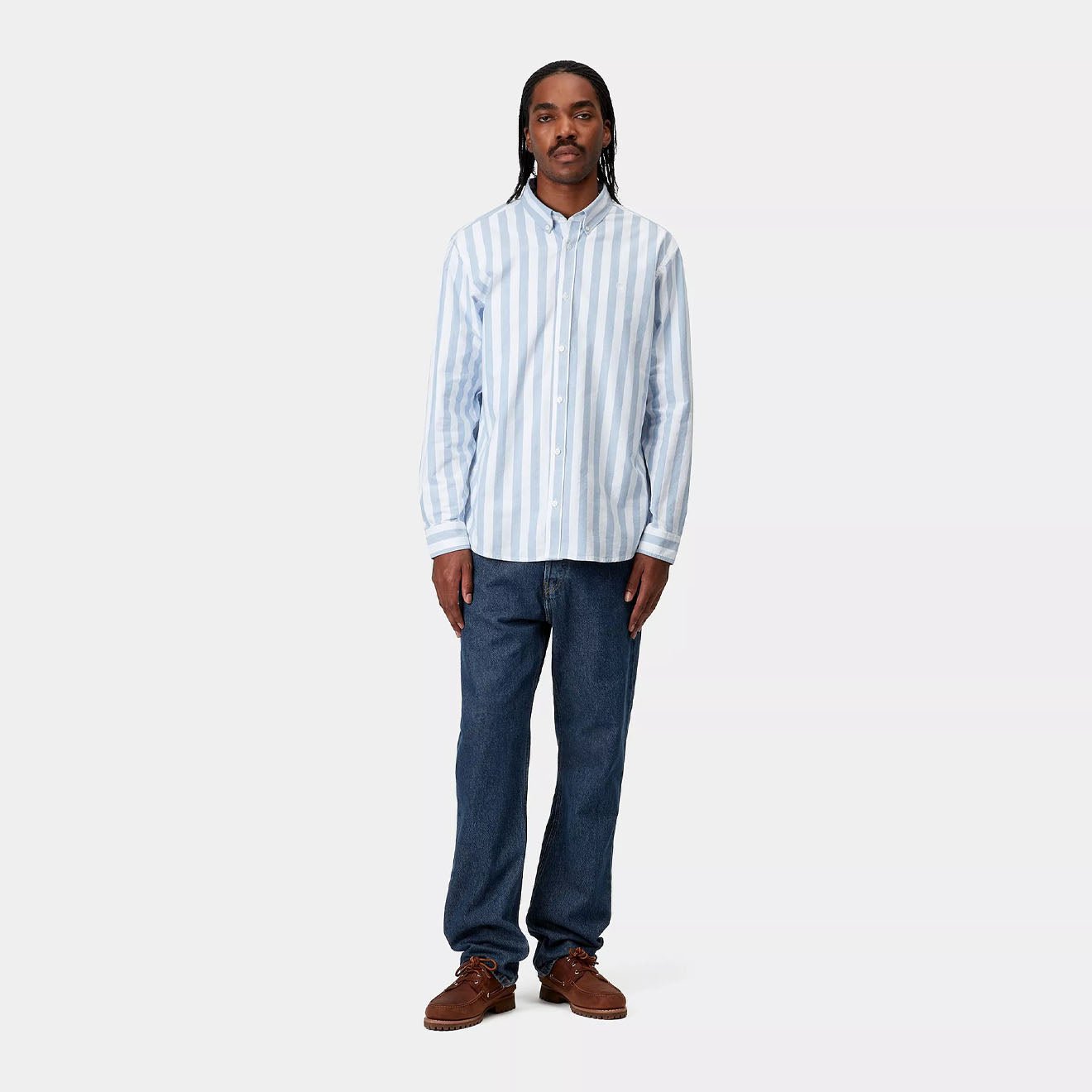 Carhartt WIP Nolan Pant Blue Stone Washed - The Sporting Lodge