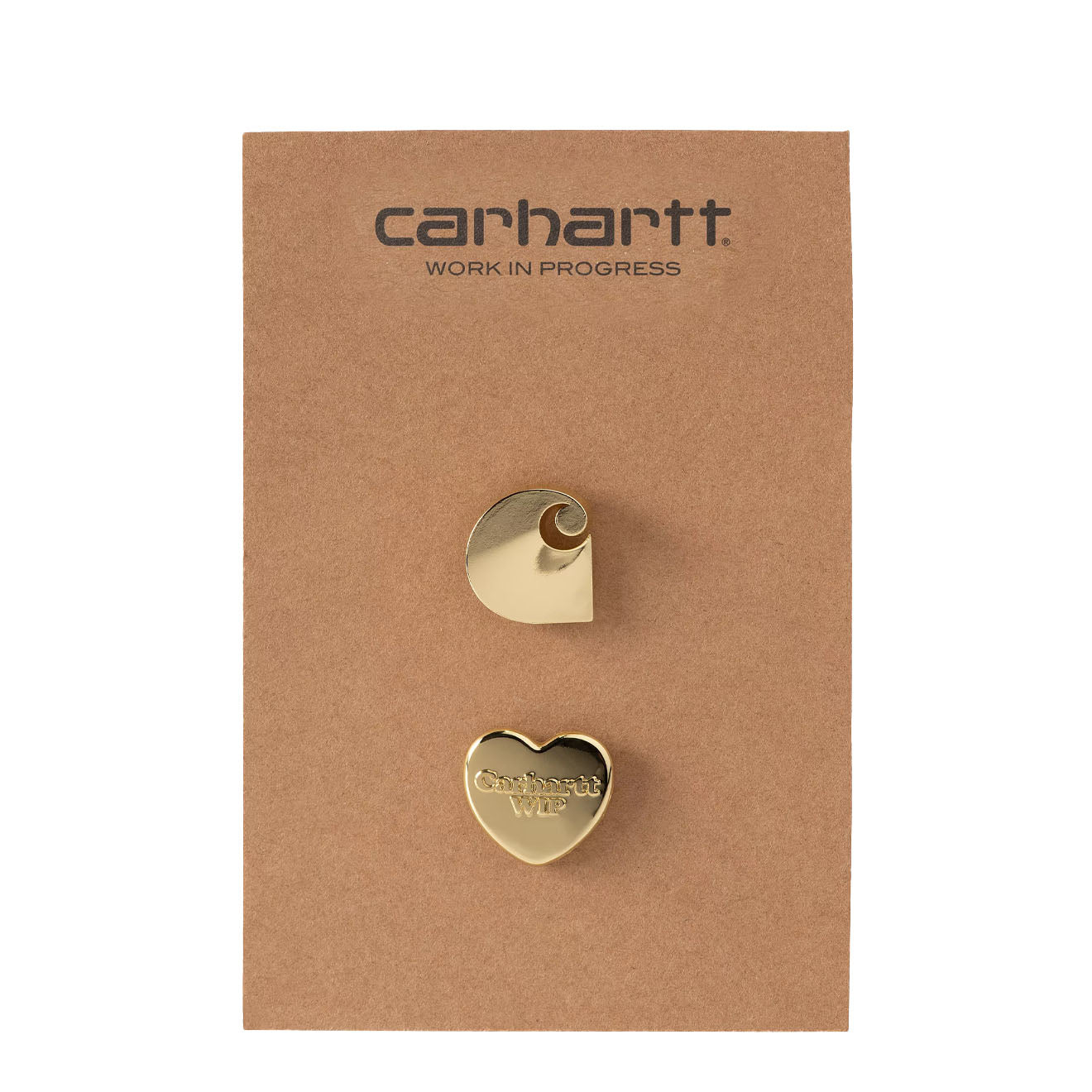 Carhartt WIP Pins Set Gold - The Sporting Lodge
