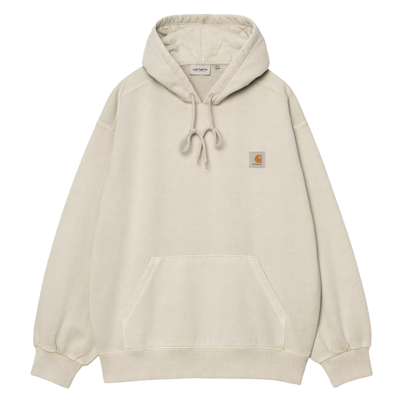 Carhartt WIP Hooded Vista Sweat Fleur De Sel Garment Dyed