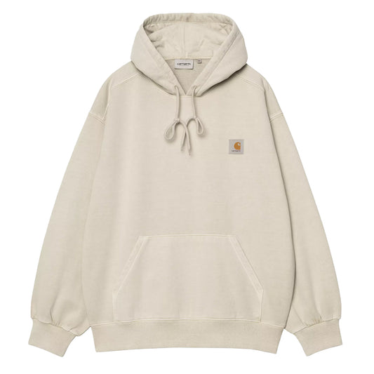 Carhartt WIP Hooded Vista Sweat Fleur De Sel Garment Dyed