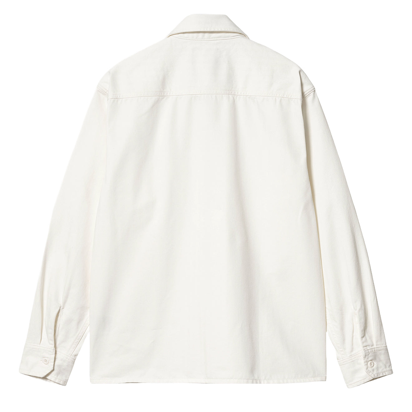 Carhartt WIP Rainer Shirt Jac Off-White Rinsed - The Sporting Lodge