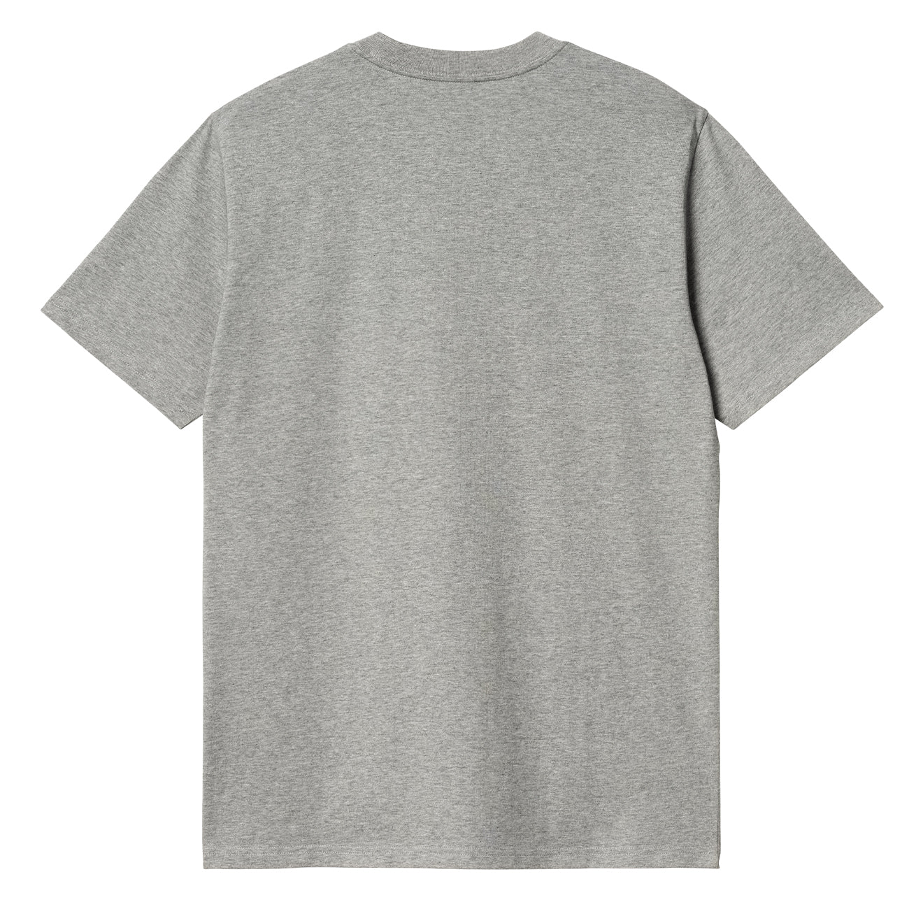 Carhartt WIP S/S Script T-Shirt Grey Heather / Chervil - The Sporting Lodge