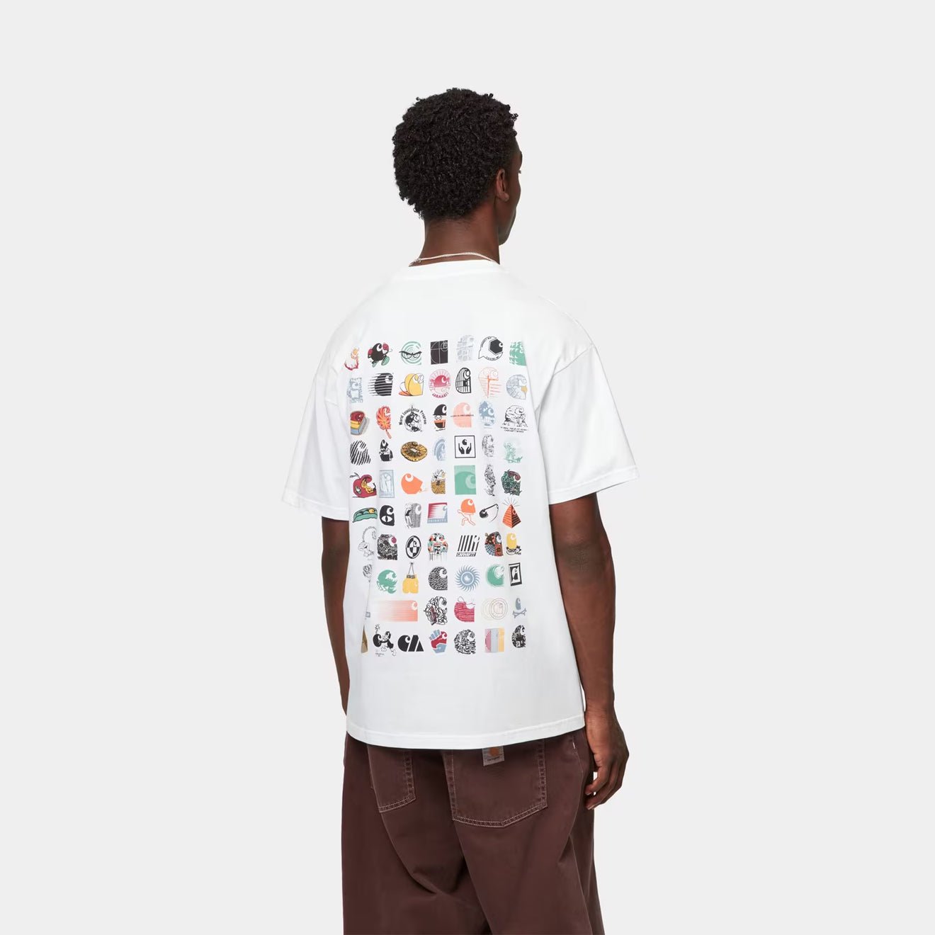 Carhartt WIP S/S C Logo Archive T-Shirt White - The Sporting Lodge