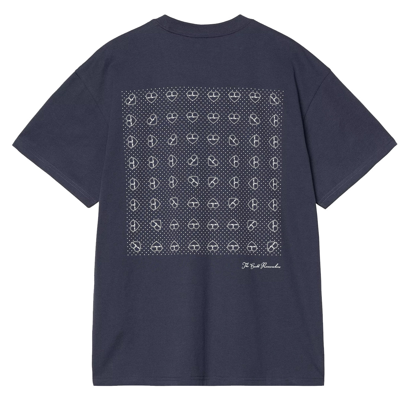 Carhartt WIP S/S Furoshiki T-Shirt Blue / White - The Sporting Lodge