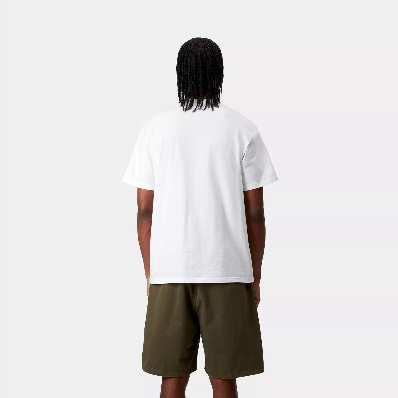 Carhartt WIP S/S Java T-Shirt White - The Sporting Lodge