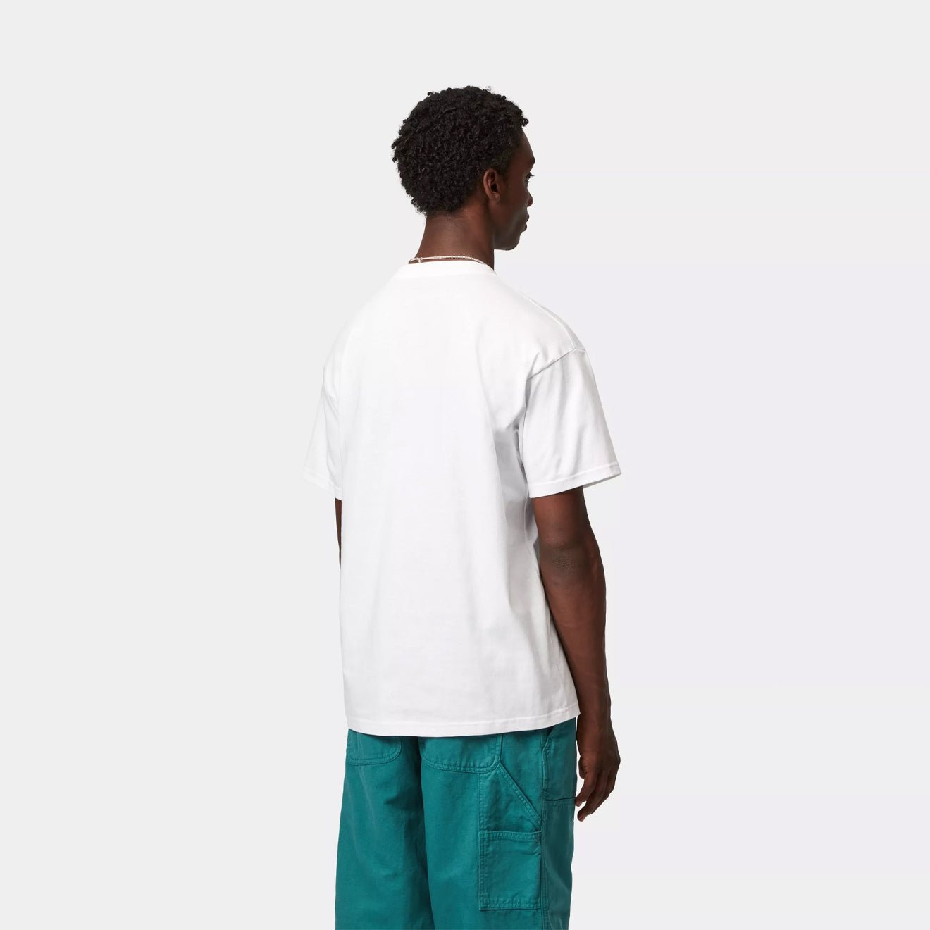 Carhartt WIP S/S No Play T-Shirt White - The Sporting Lodge