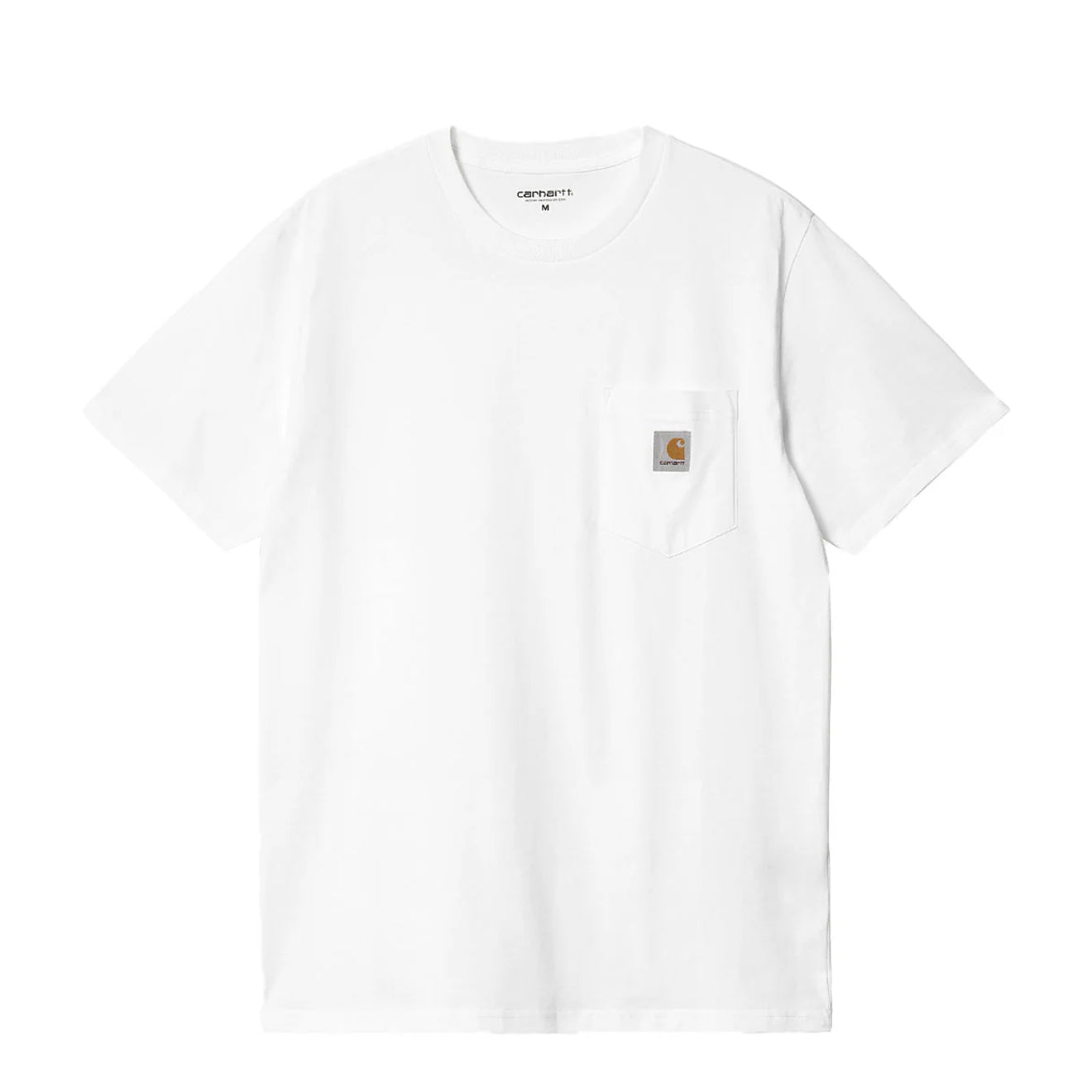 Carhartt WIP S/S Pocket T-Shirt White - The Sporting Lodge