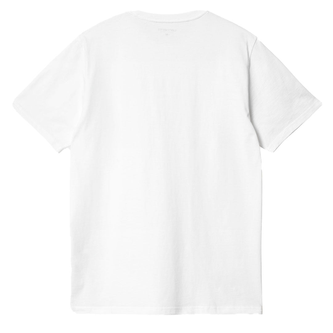 Carhartt WIP S/S Pocket T-Shirt White - The Sporting Lodge